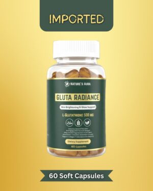 Gluta Radiance Glutathione 500mg with Vitamin C – 60 Soft capsules Gluta Radiance Glutathione 500mg with Vitamin C – 60 Soft capsules