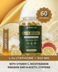 Gluta Radiance Glutathione 500mg with Vitamin C – 60 Soft capsules