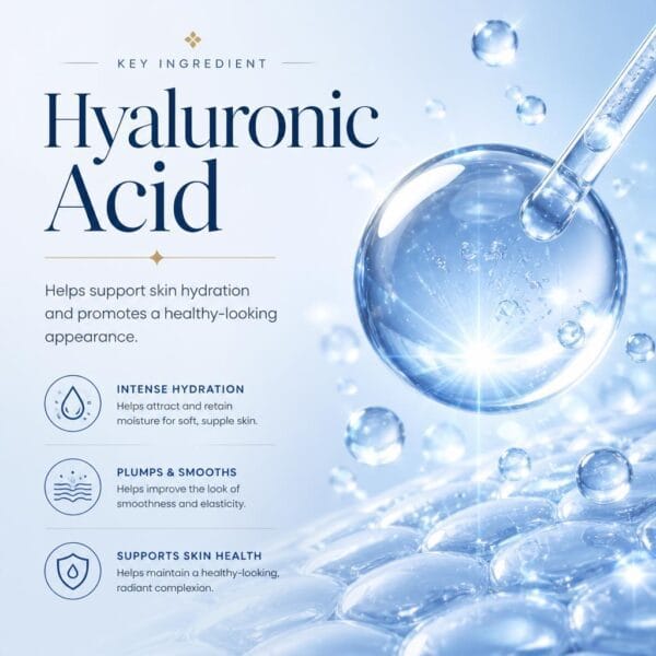 Gluta Radiance: Hyaluronic Acid